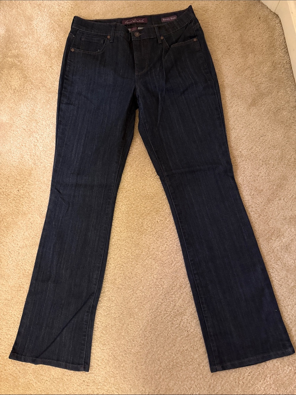 Dark Blue Women's Bootcut Jeans